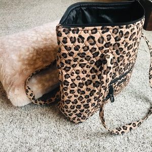 Vera Bradley Quilted Leopard Tote